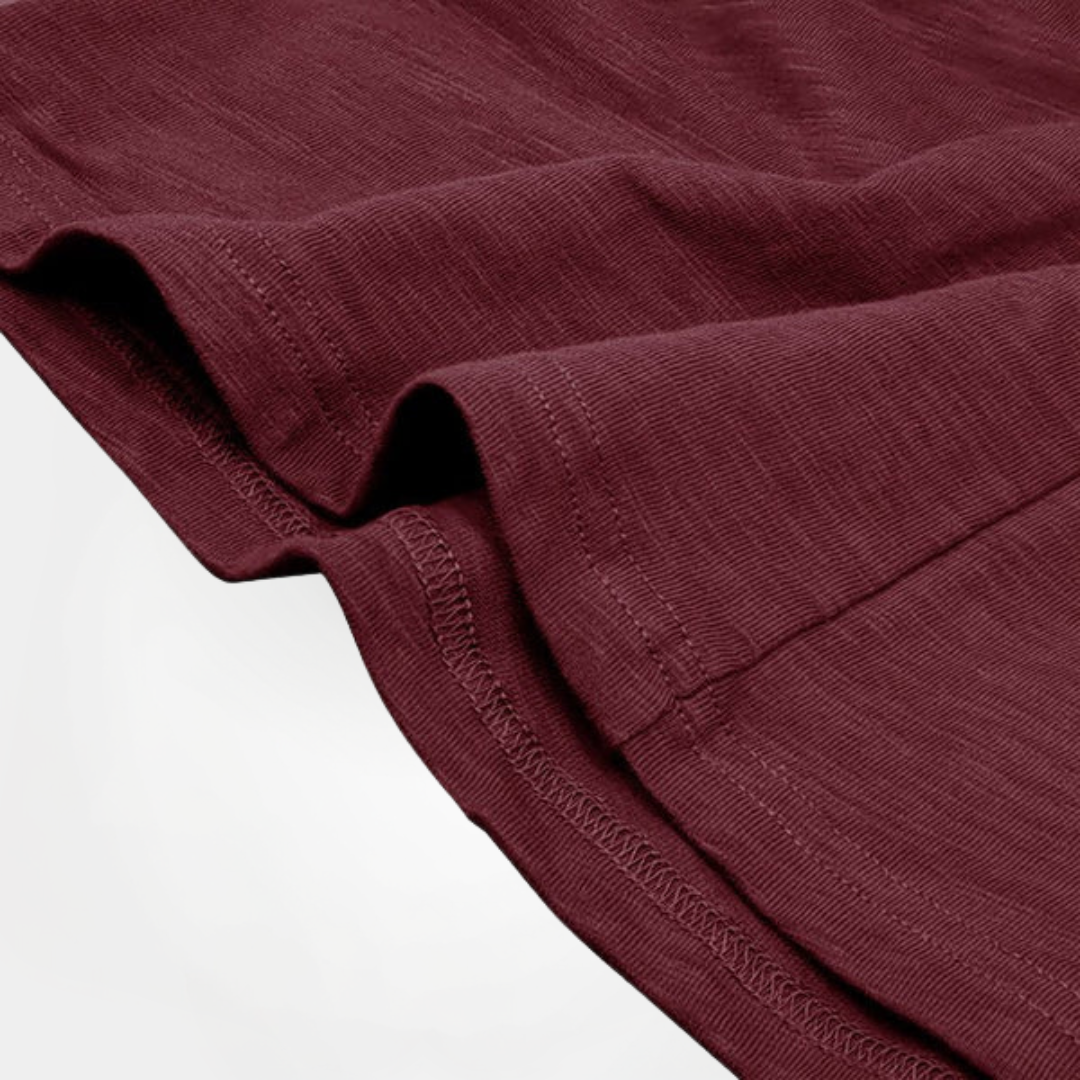 Felix | Long Sleeve Henley Shirt