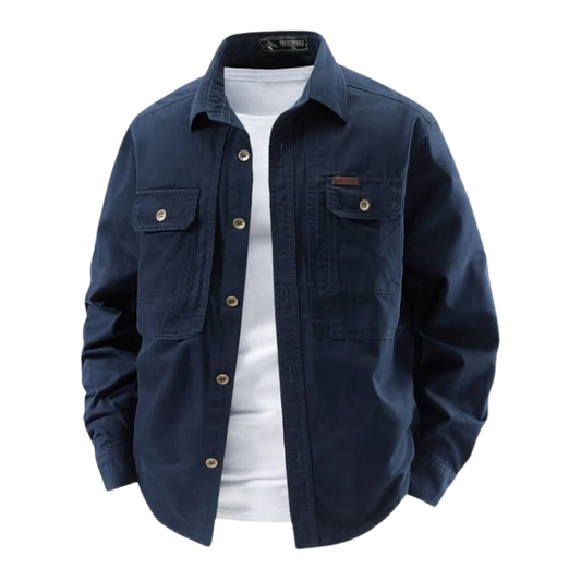 Archie | Casual Button-Up Overshirt
