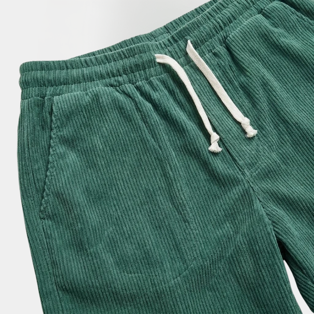 Parker | Ribbed Casual Shorts