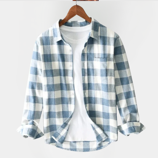 Tobias | Checked Long Sleeve Shirt