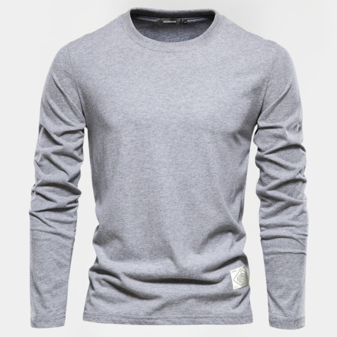 Aiden | Cotton Long Sleeve Shirt