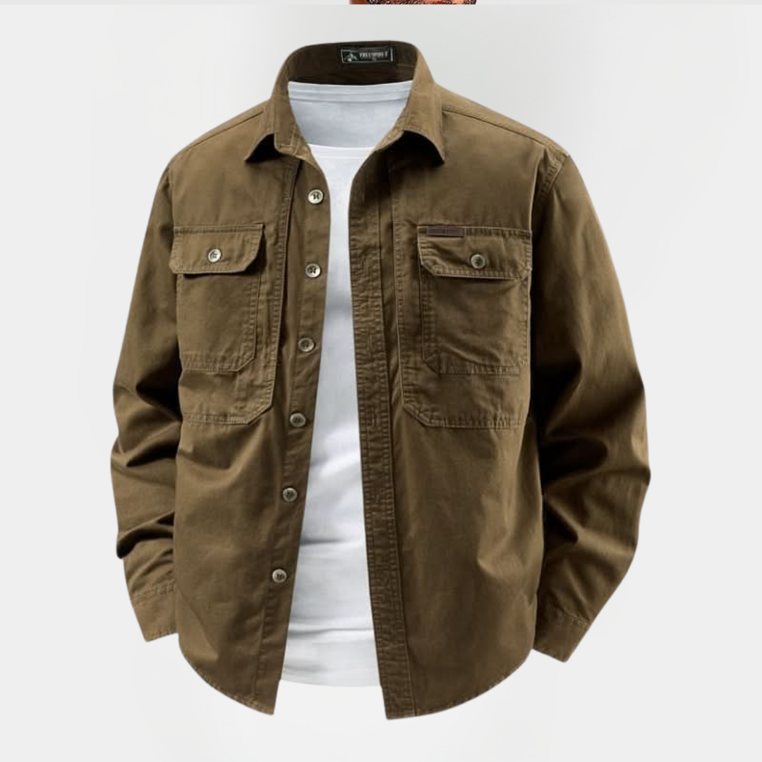 Archie | Casual Button-Up Overshirt
