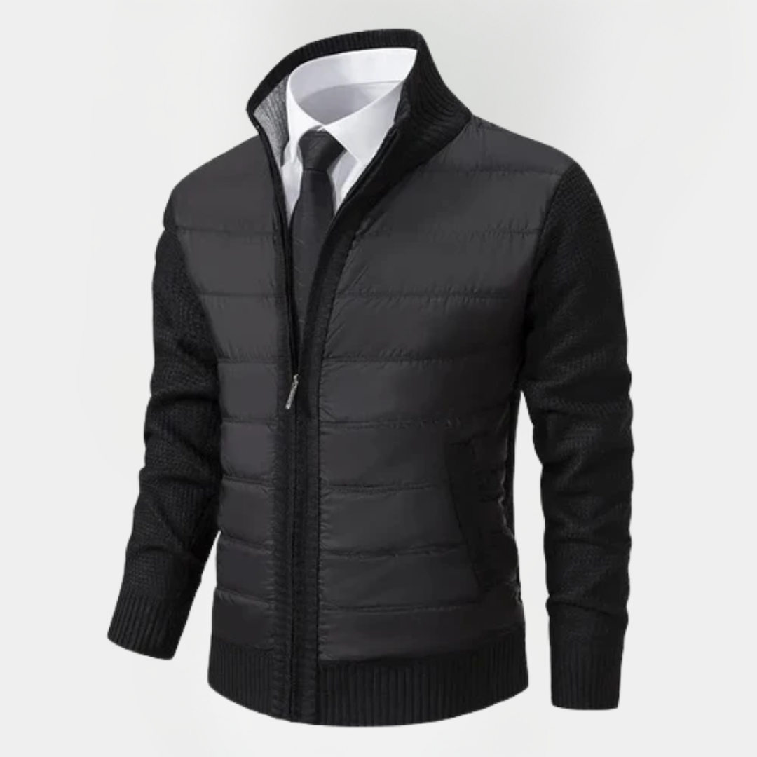 Benson | Quilted Knit Jacket