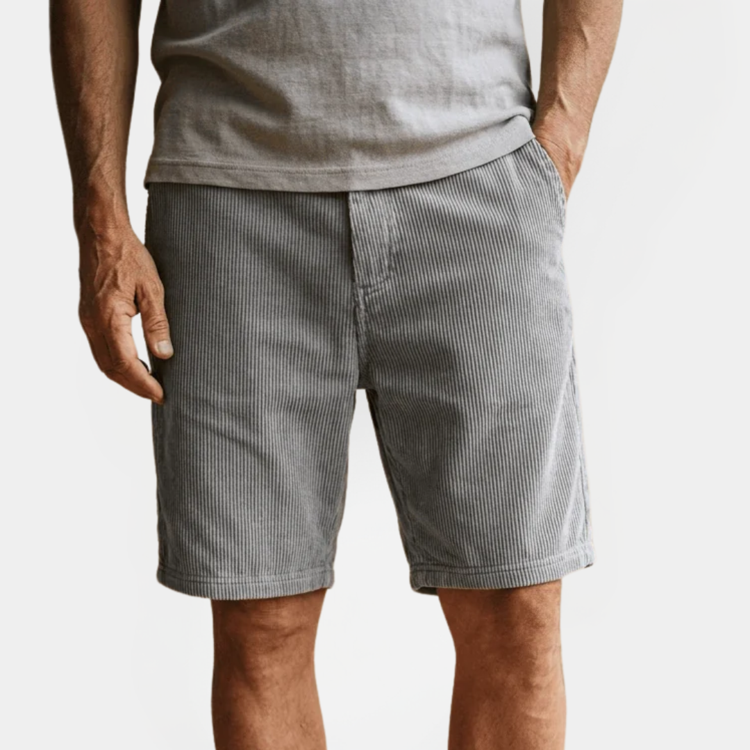 Parker | Ribbed Casual Shorts